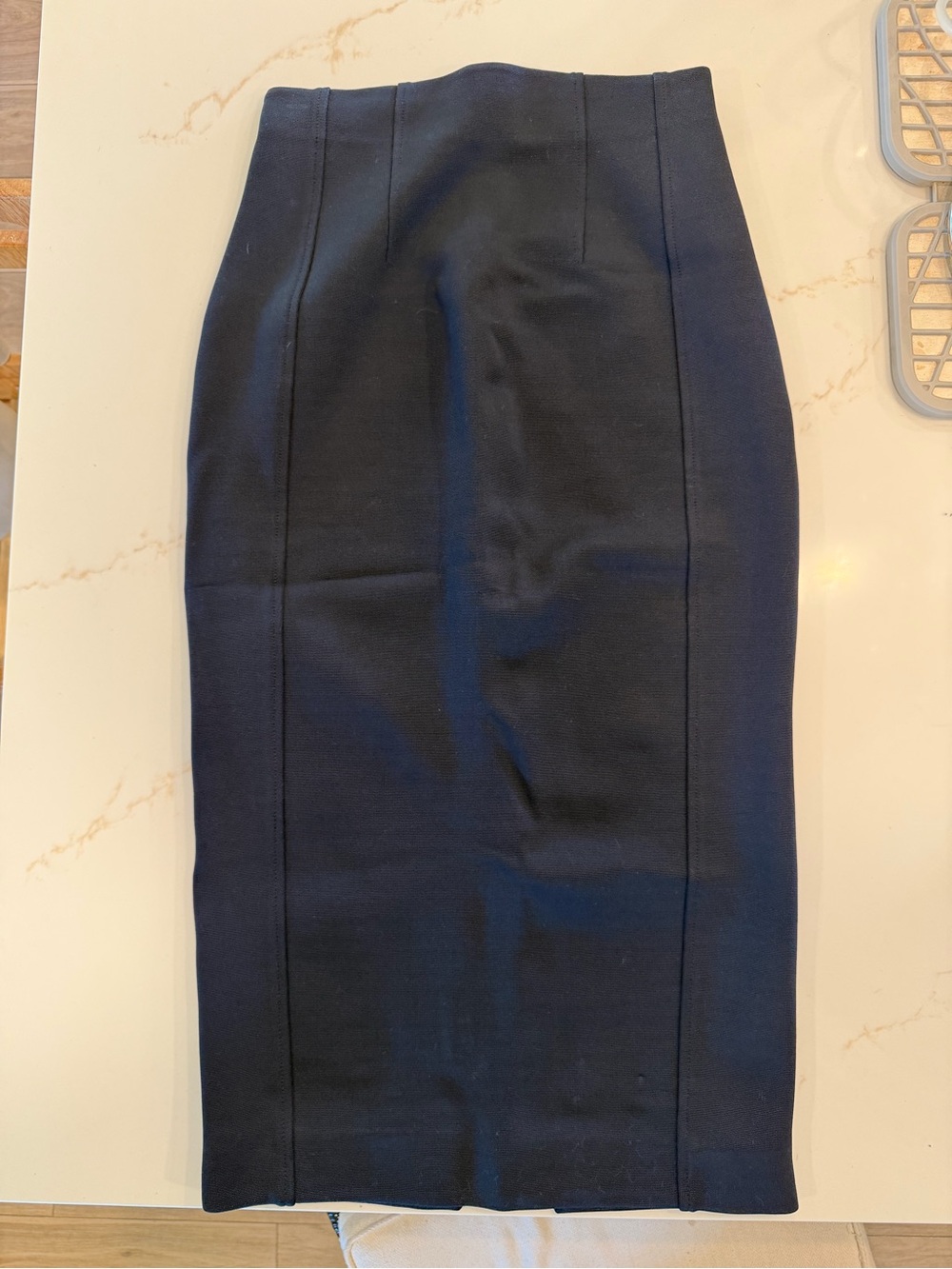 Diane Von Furstenberg Midnight Navy Pencil Skirt